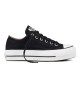 Scarpe Converse Chuck Taylor All Star Platform Canvas Ox Nero 560250C