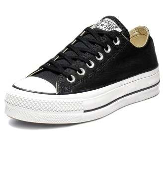 Scarpe Converse Chuck Taylor All Star Platform Canvas Ox Nero | Converse | 