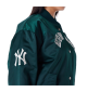 Giacca New Era Mlb Bomber New York Yankees Womens Verde Scuro | New Era | 