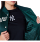 Giacca New Era Mlb Bomber New York Yankees Womens Verde Scuro | New Era | 