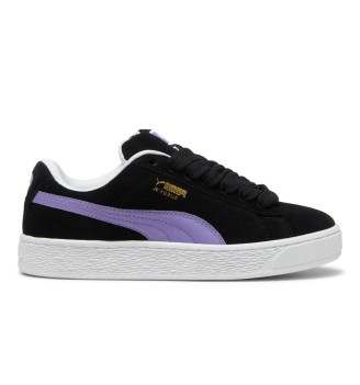 Scarpe Puma Suede Xl Nero E Viola 395205-27