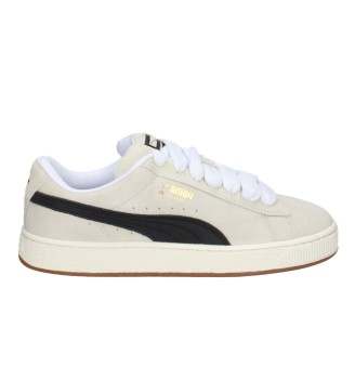 Scarpe Puma Suede Xl Bianco Crema E Nero 395205-48
