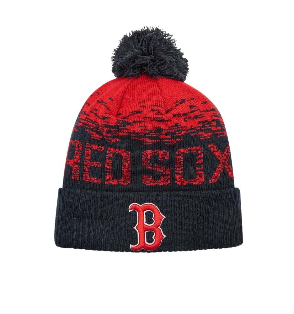 Berretto New Era Mlb Sport Knit Cuff Boston Red Sox Team Color Otc Blu Navy E Rosso 80536113