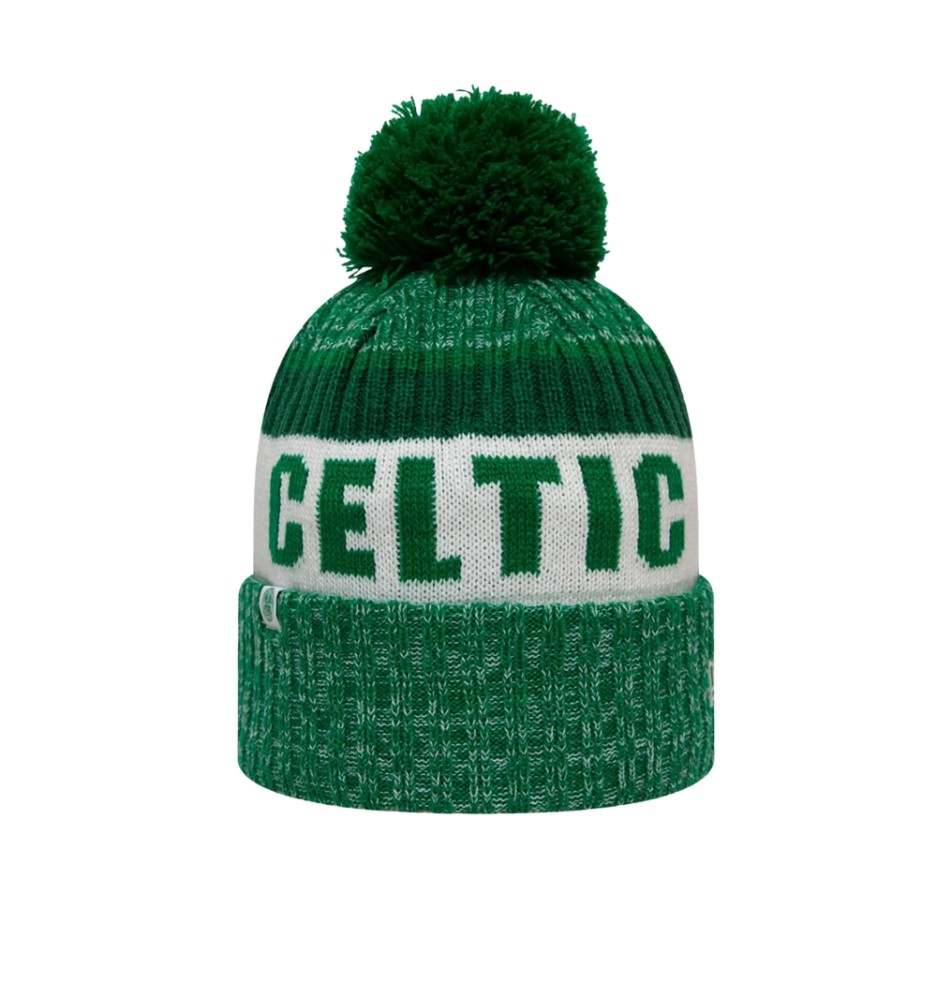 Berretto New Era Bobble Knit Jake Cuff Celtic FC Bianco E Verde 12566243