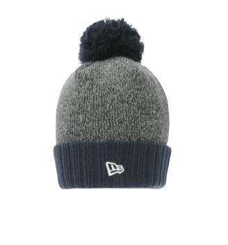 Berretto New Era Bobble Knit Heather Lic 853 Grigio E Blu