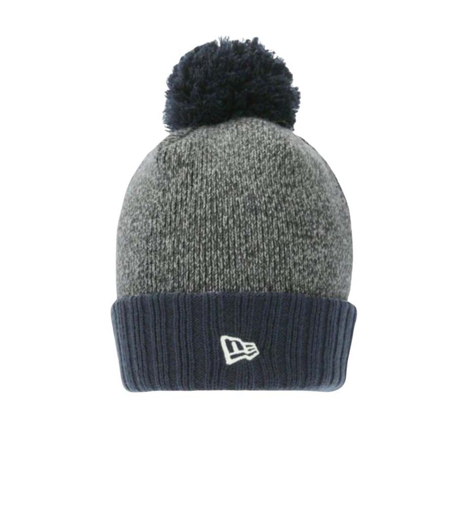 Berretto New Era Bobble Knit Heather Lic 853 Grigio E Blu