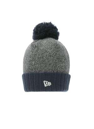 Berretto New Era Bobble Knit Heather Lic 853 Grigio E Blu