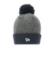 Berretto New Era Bobble Knit Heather Lic 853 Grigio E Blu