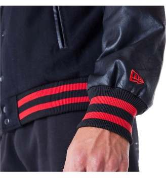Giacca New Era Varsity Nba Patch Chicago Bulls Nero | New Era | 