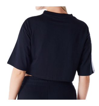 T-Shirt New Era Colour Block Crop Nba Chicago Bulls Nero | New Era | 