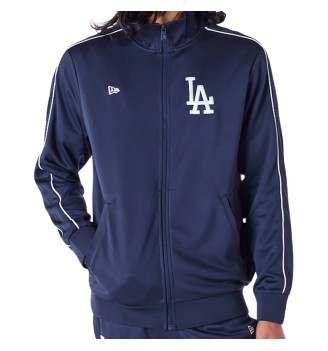 Felpa New Era A Zip Intera Track Top Mlb Los Angeles Dodgers Blu 60564823