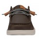 Scarpe Hey Dude Wally Grip Craft Leather 030 Marrone E Grigio | Hey Dude | 