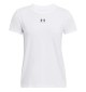 T-Shirt Under Armour Rival Core Bianco 1383648-100