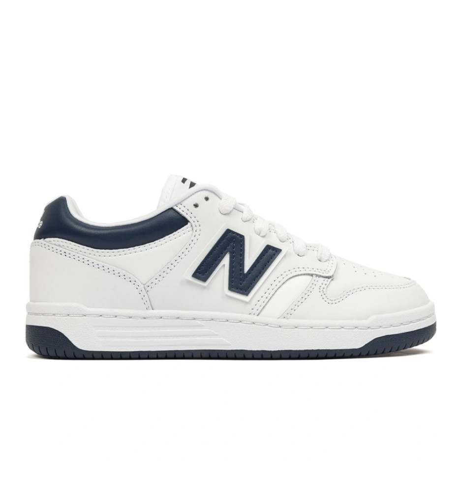 Scarpe New Balance 480 Kids Bianco E Blu Navy GSB480WN