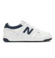 Scarpe New Balance 480 Kids Bianco E Blu Navy GSB480WN