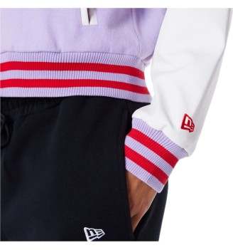 Giacca New Era Varsity Chicago Bulls Bianco e Lilla | New Era | 