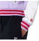 Giacca New Era Varsity Chicago Bulls Bianco e Lilla | New Era | 