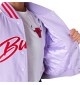 Giacca New Era Varsity Chicago Bulls Bianco e Lilla | New Era | 