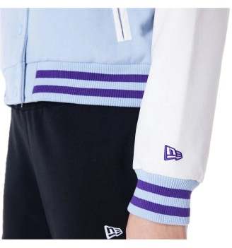 Giacca New Era Varsity Los Angeles Lakers Bianco e Celeste | New Era | 