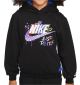 Felpa Nike Con Cappuccio 3a Express Yourself Nero | Nike | 
