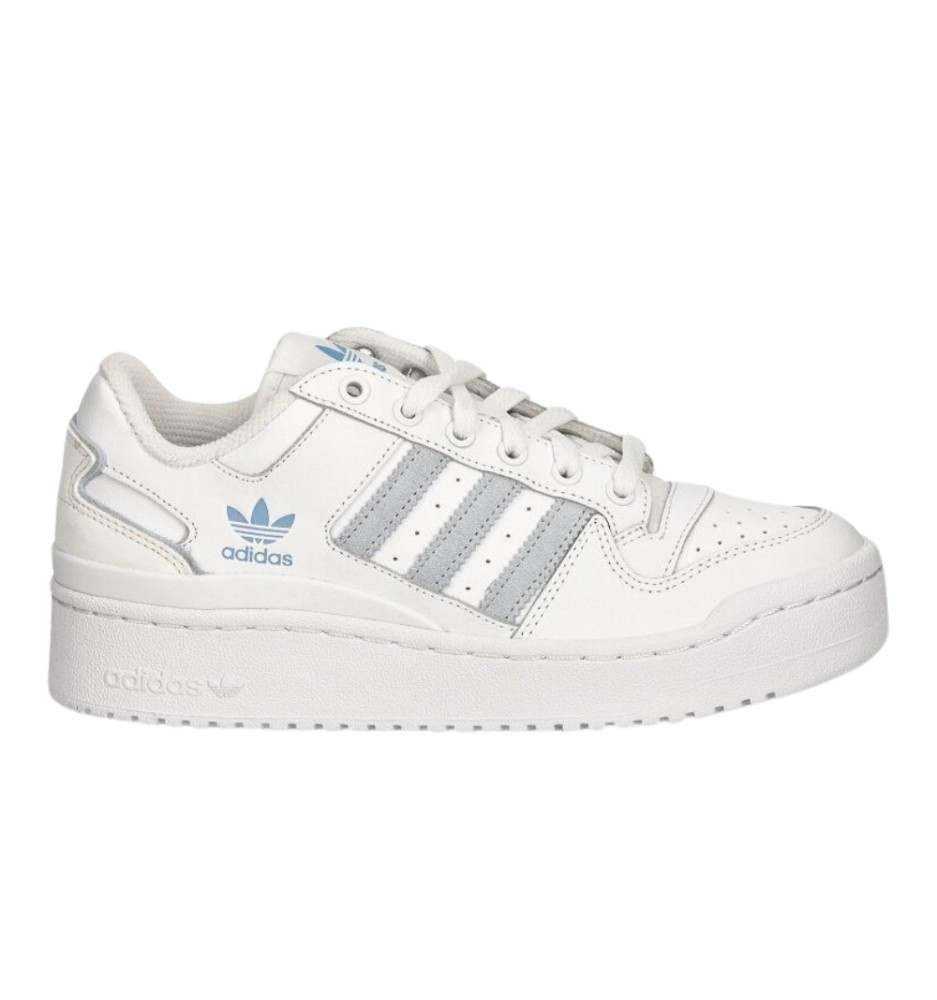 Scarpe Adidas Forum Bold Stripes W Bianco E Celeste ID1283