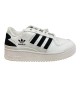 Scarpe Adidas Forum Bold Stripes W Bianco E Nero IF9518