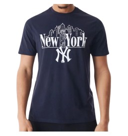 T-Shirt New Era Mlb New York Yankees Città Graphic Bianco E Nero60578582