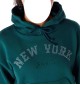 Felpa New Era Con Cappuccio Mlb New York Yankees Diamante Verde Scuro | New Era | 