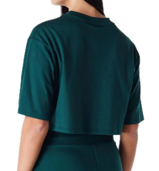 T-Shirt New Era Crop Mlb New York Yankees Diamante Verde Scuro | New Era | 
