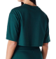 T-Shirt New Era Crop Mlb New York Yankees Diamante Verde Scuro | New Era | 