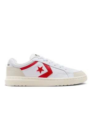 Scarpe Converse Pro Blaze Classic Ox Egret Bianco E Rosso A08645C