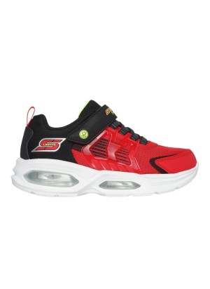 Scarpe Skechers Prismatrons S Lights Luci Rosso E Nero 400090L RDBK