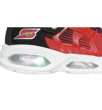 Scarpe Skechers Prismatrons S Lights Luci Rosso E Nero | Skechers | 