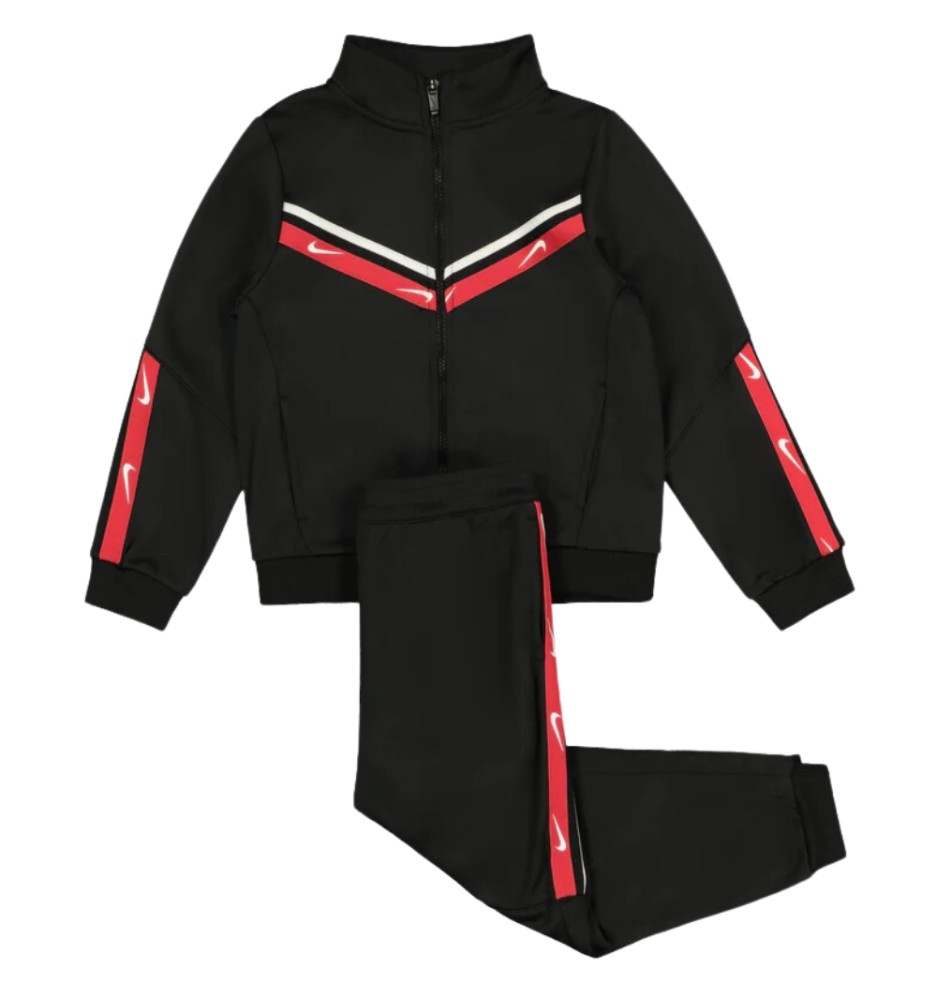 Completo Nike Felpa E Pantaloni 3a Club Poly Propus Nero 86M290-023