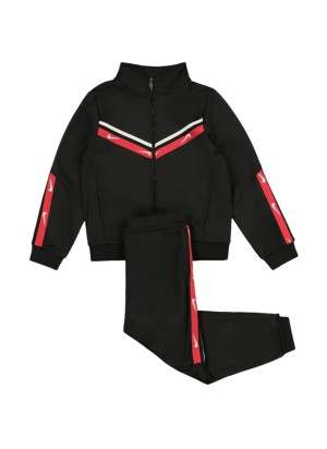Completo Nike Felpa E Pantaloni 3a Club Poly Propus Nero 86M290-023