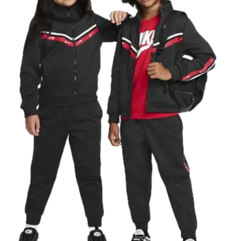 Completo Nike Felpa E Pantaloni 3a Club Poly Propus Nero | Nike | 