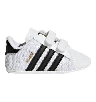 Scarpe Adidas Superstar Crib Bianco E Nero S79916