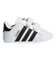 Scarpe Adidas Superstar Crib Bianco E Nero S79916