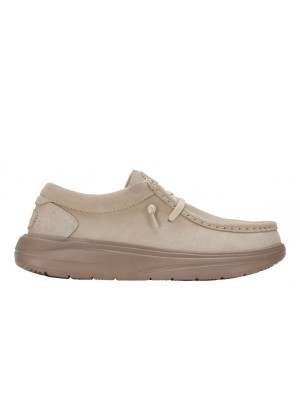 Scarpe Hey Dude Wendy Xtra Suede Blush Beige Chiaro HD.42641 684