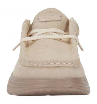 Scarpe Hey Dude Wendy Xtra Suede Blush Beige Chiaro | Hey Dude | 