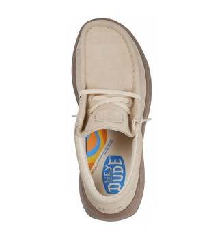 Scarpe Hey Dude Wendy Xtra Suede Blush Beige Chiaro | Hey Dude | 