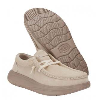 Scarpe Hey Dude Wendy Xtra Suede Blush Beige Chiaro | Hey Dude | 
