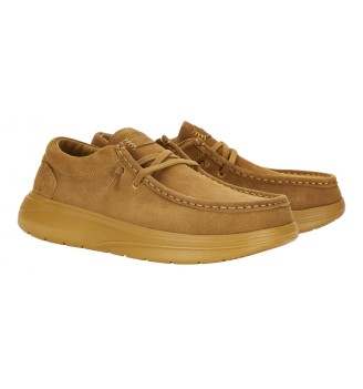 Scarpe Hey Dude Wally Xtra Suede Giallo Scuro | Hey Dude | 