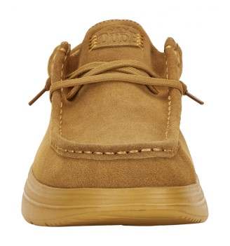 Scarpe Hey Dude Wally Xtra Suede Giallo Scuro | Hey Dude | 