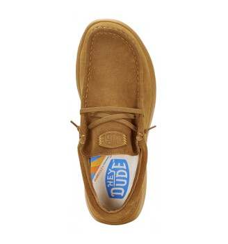 Scarpe Hey Dude Wally Xtra Suede Giallo Scuro | Hey Dude | 