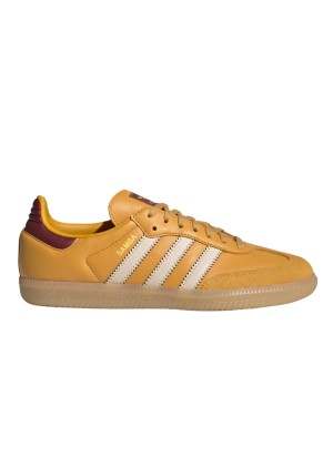 Scarpe Adidas Samba Og J Giallo Scuro E Bordeaux JI4470