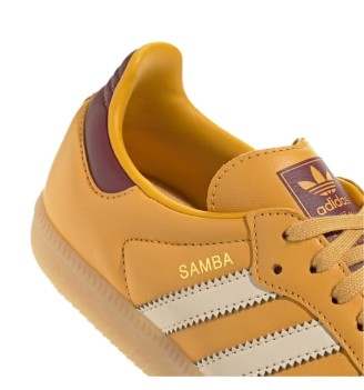 Scarpe Adidas Samba Og J Giallo Scuro E Bordeaux | Adidas | 