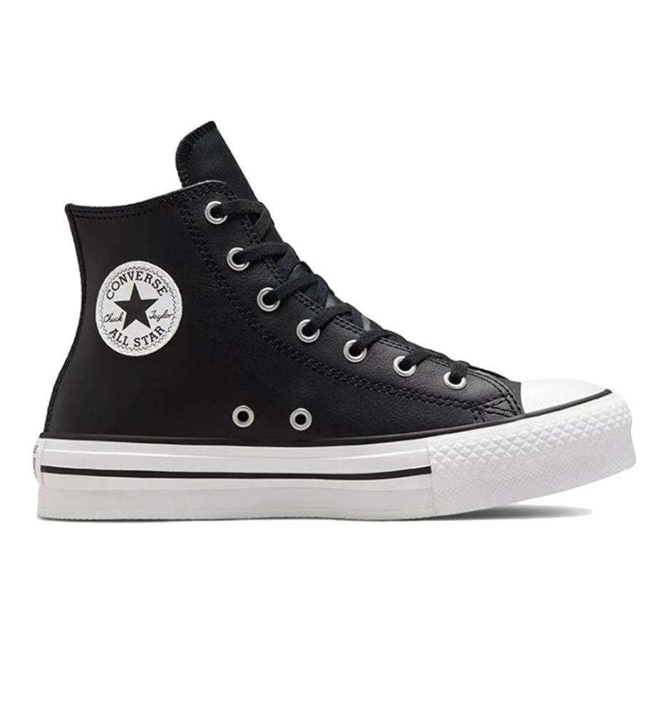 Scarpe Converse Chuck Taylor All Star Lift Hi Junior Nero A02485C