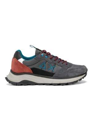 Scarpe Sun68 Fire And Camping Grigio Scuro Z44128 47
