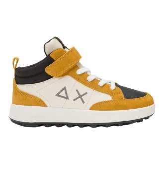 Scarpe Sun68 Boy's Mid Genius Boy Kid Giallo Z44350K 23